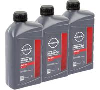3x 1L ORIGINAL NISSAN SYNTHETIC TECHNOLOGY ÖL MOTORÖL 5W30 PASSEND FÜR ACEA C4