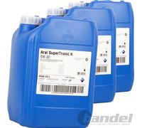20l Aral Supertronic K 5w-30 Bmw Ll-04 Mb 229.51 Vw 50400 50700 Ll Iii 15cbde