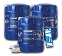 3x 20L Mannol Energy 5W-30 Motoröl 60L VW 502.00 505.500 MB 229.5 + Auslaufhahn