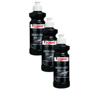 3x 250ml Sonax PROFILINE HeadlightPolish Scheinwerfer Politur 02761410