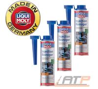 3x 300 ml LIQUI MOLY INJECTION REINIGER BENZIN EINSPRITZANLAGE ADDITIV