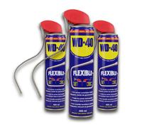 3x 400ml WD-40 Multifunktionsprodukt Flexible Kriechöl Multifunktionsöl Spray 31688