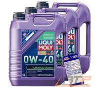 3x 5 L = 15 LITER LIQUI MOLY SYNTHOIL ENERGY 0W-40 MOTOR-ÖL MOTOREN-ÖL 32049959