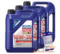 3x 5 L = 15 LITER LIQUI MOLY TOURING HIGH TECH 10W-30 MOTOR-ÖL MOTOREN-ÖL