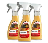 3x 500 ml SONAX 02882000 HighSpeedWax Lackversiegelung Wachs Versiegelung