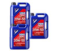 3x 5L LIQUI MOLY 1255 Motoröl Touring High Tech 20W-50 Motorenöl Motor Öl
