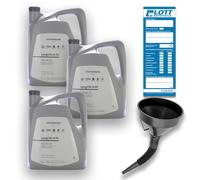 3x 5L Original VW Audi 0W-30 Motoröl 504 00 507 00 Longlife 3 FE + Trichter GS55545M4