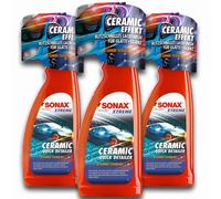 3x 750ml Sonax Xtreme Ceramic Quick Detailer Spray Lackpflege Hochglanz