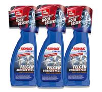 3x 750ml SONAX XTREME Felgenreiniger Plus Reiniger für Stahl Leichtmetallfelgen