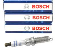 3x BOSCH 0242145535 ZR5SPP3320 Zündkerze für CITROEN PEUGEOT 1.2 THP 110/130 PS