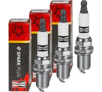 3x CHAMPION Zündkerzen Iridium für Hyundai i20 Coupe GB 1.2 1.4 i10 IA AC3 AI3