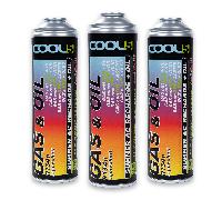 3x COOL5 2in1 - Refrigerant DIY Kältemittel r134a/R12 mit Öl - Ersatz Gas 290g
