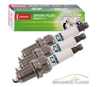 3x DENSO ZÜNDKERZE IRIDIUM TT IK16TT FÜR DAIHATSU CHARADE CUORE 5 6 1.0