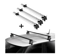 3x Fahrradträger Bike Pro + Dachträger VDP EVO Stahl kompatibel mit für Opel Insignia A 4 Türer 2008-2017