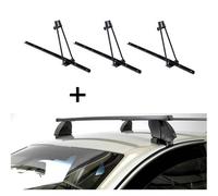 3x Fahrradträger ORION + Dachträger K1 MEDIUM kompatibel mit für Hyundai i30 (GD) (5Türer) 11-15