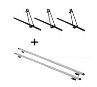 3x Fahrradträger ORION+Dachträger RAPID für für Toyota Land Cruiser 3-5Tür 02-09