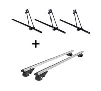 3x Fahrradträger ORION+Dachträger VDP004 L für für Hyundai i30 Kombi 07-10