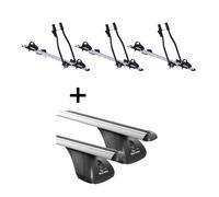 3x Fahrradträger SAGITTAR + Dachträger VDP kompatibel mit für Ford Connect 3-5 Türer 2002-2012