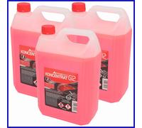 3x G12 Kühlerfrostschutz -80°C 5L Rot Kühlflüssigkeit Konzentrat Antifreeze PKW