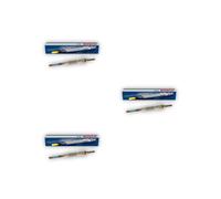 3x Glühkerze BOSCH 0 250 212 010 11V M 10 x 1;25; Stabglühkerze; nachglühfähig 96mm