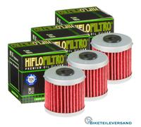3X HIFLO Ölfilter HF167 für DAELIM VC VS VT 125 EVOLUTION LML 125 STAR CVT 4T