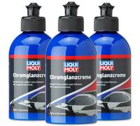 3x LIQUI MOLY 1529 Chromglanzcreme Chrompflege Auto Chromreinigung Politur 250ml