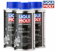 3x LIQUI MOLY 1581 Motorbike 4T Bike Motoröl Additiv Kraftstoffzusatz 125 ml