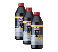 3x LIQUI MOLY 3651 Top Tec ATF 1100 Automatik Getriebeöl DEXRON FÜR MAN 1L