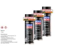 3x Liqui Moly Motorbike Multi Spray Motorrad Reiniger Motorradpflege 200 ml