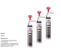 3x Liqui Moly Silikon Dichtmasse transparent Dichtmittel 200 ml
