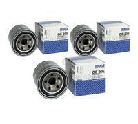 3x MAHLE / KNECHT Ölfilter OC 205 Öl Filter Oil