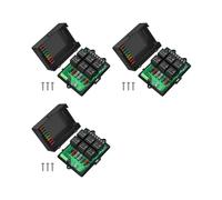3X Neue RB-R6F6-3 Auto-Relaisbox, Modifizierte Buchse, Auto-Anschlusskasten, Sicherung, 12 V, Universeller Kfz-Sicherungskasten