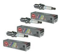 3X NGK Laser Platinum Premium Zündkerze 3199 Typ BKR6EQUP Zünd Kerze