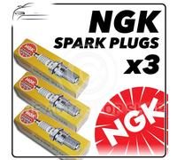 3x NGK Zündkerzen Teilenummer BP6ES Lager Nr. 7811 Neu Original