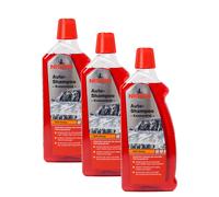 3x NIGRIN 73920 Auto-Shampoo Konzentrat 1 Liter