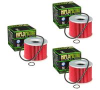 3x Ölfilter für Kawasaki GPZ 1100 A Uni Trak Baujahr 1983-1985 von Hiflo HF401