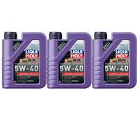 3x Original Liqui Moly 1L Synthoil High Tech 5W-40 Motoröl Motorenöl Öl 1306