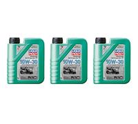 3x Original Liqui Moly 1L Universal Gartengeräte-Öl 10W-30 Universalöl 1273