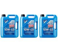 3x Original Liqui Moly 5L Super Leichtlauf 10W-40 Motoröl Motorenöl Öl Oil 1301