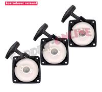 3x Seilzugstarter Starter Motorsense für Tarus Rotfuchs Timbertech BC52, MS52
