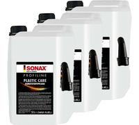 3x SONAX 02055000 PROFILINE PlasticCare Kunststoffpflege 5 Liter