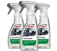 3x SONAX 03212000 AutoInnenreiniger Cockpitpflege Polsterreiniger Innen 500 ml