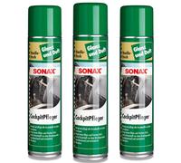3x SONAX 03423000 Cockpit Pfleger Vanille-fresh Reiniger Pflege Cockpit 400 ml
