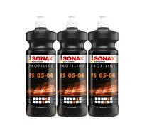 3x SONAX 1 l PROFILINE FS 05-04 Politur zur Entfernung von Schleifspuren
