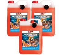 3x SONAX 5 L Liter Frostschutz AntiFrost + KlarSicht bis -18°C Sweet Home Winter