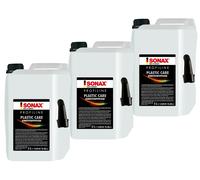 3x SONAX 5L PROFILINE PlasticCare frischt auf, pflegt und kaschiert Verkratzunge