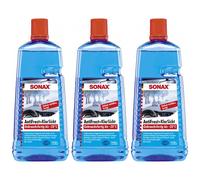 3x SONAX AntiFrost KlarSicht gebrauchsfertig -20°C 2L Frostschutz Waschanlage