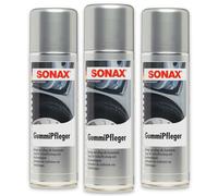 3x SONAX Gummipflege reinigt und pflegt alle Gummiteile Frostschutz Pflege 300ml