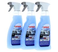 3x SONAX XTREME Brilliant Shine Detailer Lackpolitur Lackreiniger 750ml 02874000