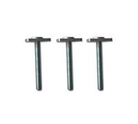 3x T-Schlitzschrauben Stahl 57mm für Dachträger Dachbox Fahrradträger Skiträger
